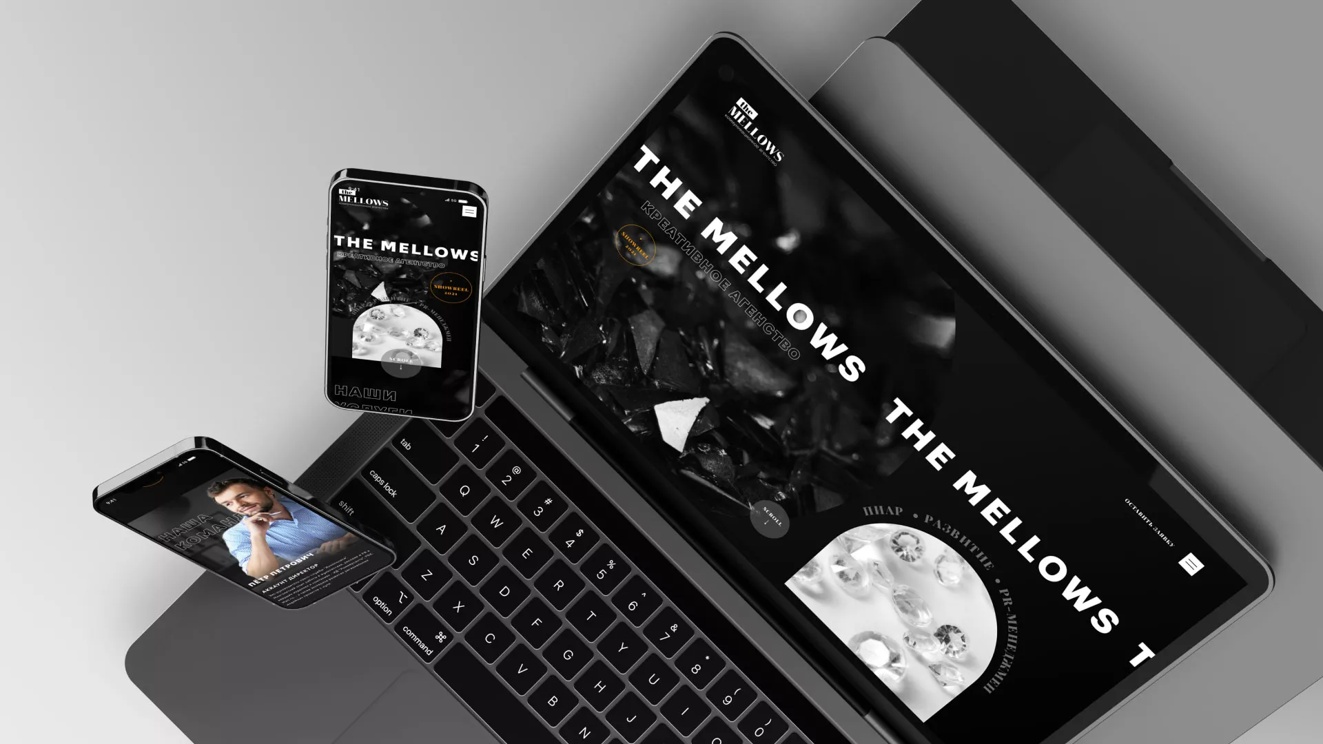 Разработка сайта креативного агентства «The Mellows» в Тарко-Сале