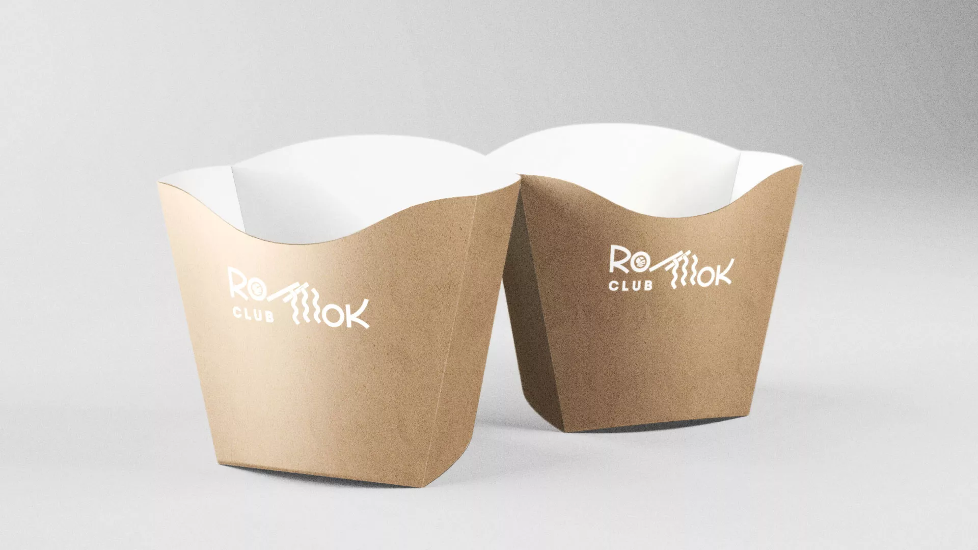 Создание логотипа суши-бара «Roll Wok Club» в Тарко-Сале
