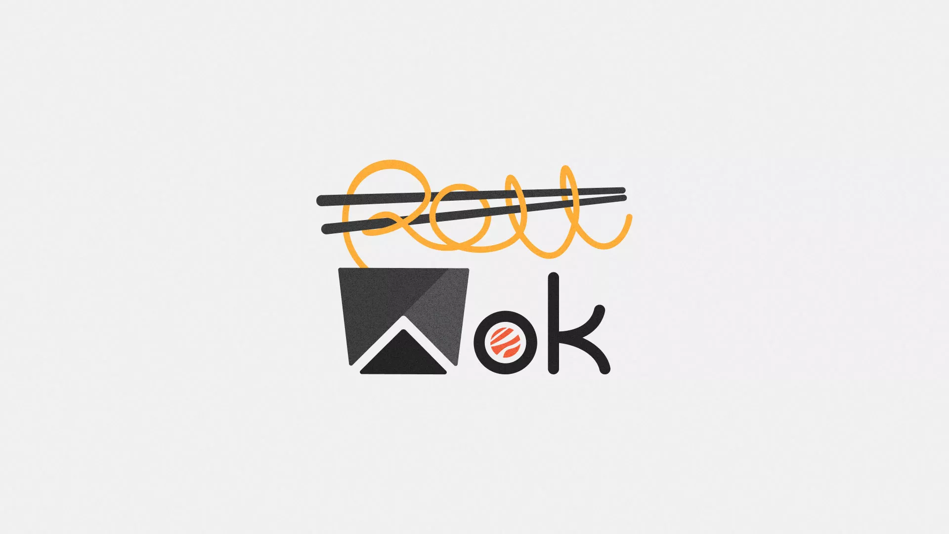Разработка логотипа в Тарко-Сале для суши-бара «Roll Wok Club» Разработка логотипа в Тарко-Сале для суши-бара «Roll Wok Club»