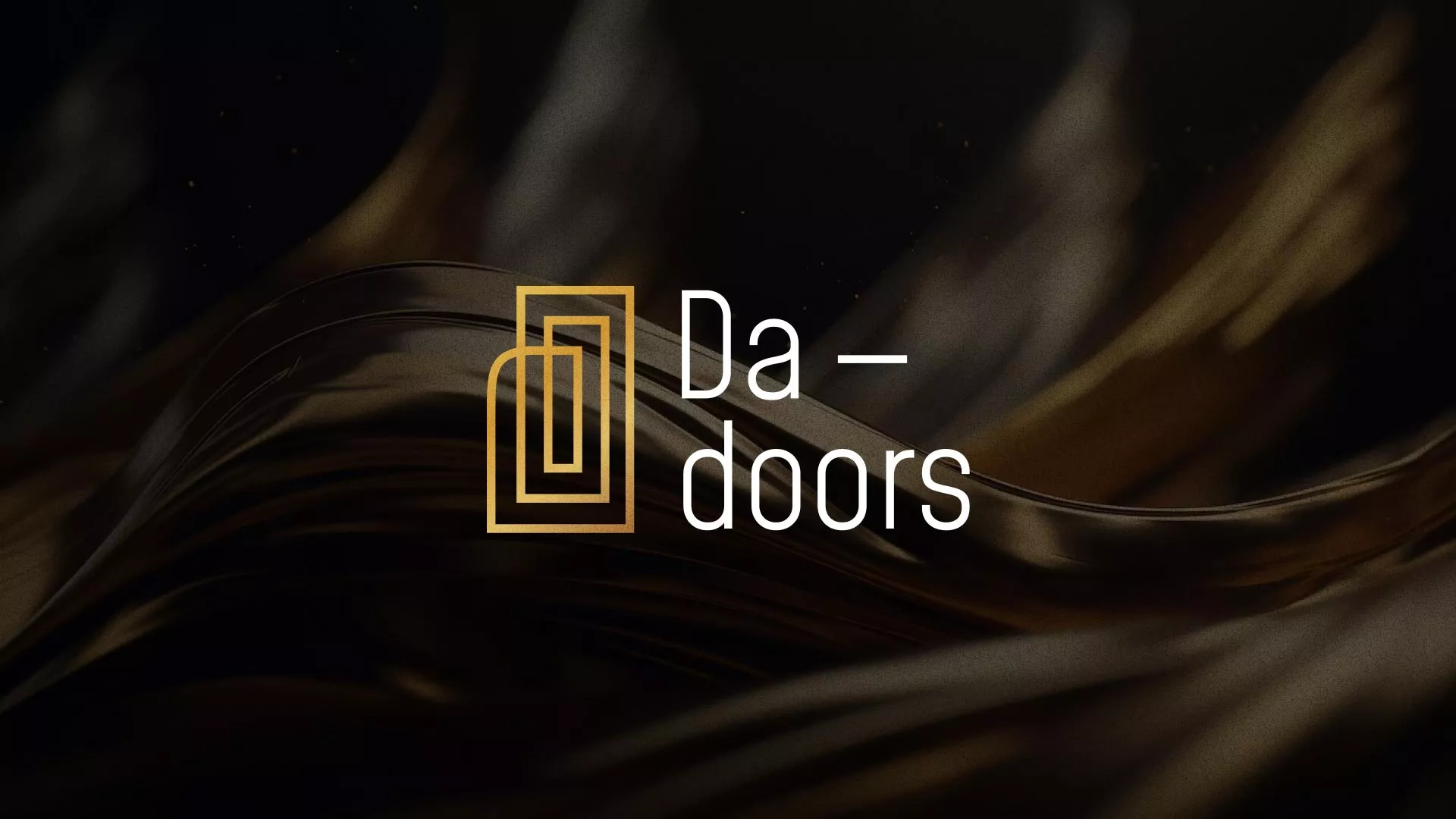 Разработка логотипа для компании «DA-DOORS» в Тарко-Сале